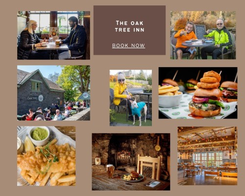 Dine In or Dine Out at The Oak Tree Inn