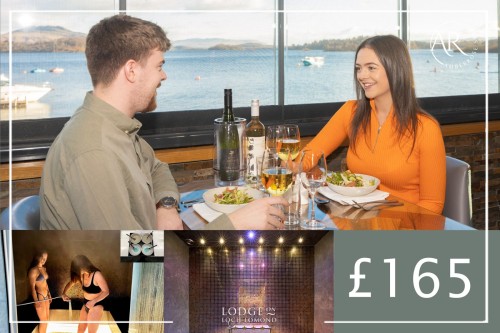 Weekend Day Spa for 2 with Lunch & Rasul, Lodge on Loch Lomond